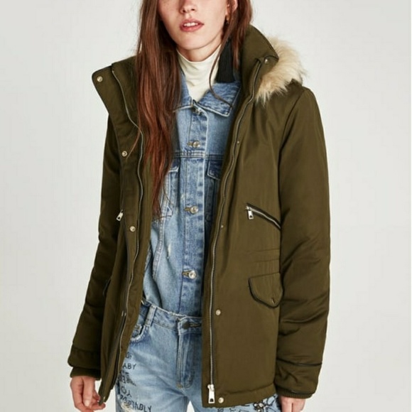 zara trf parka
